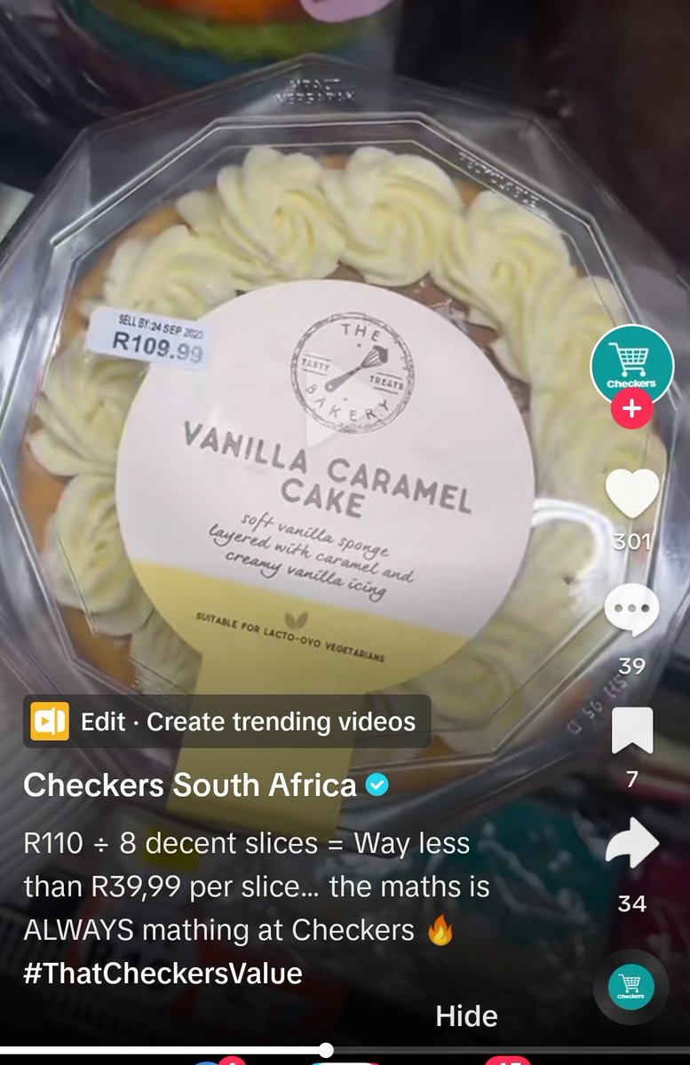 faatimapandor_'s tweet photo. Not Checkers throwing shade at Woolies 😭😭😭 https://t.co/TCXezTZopR