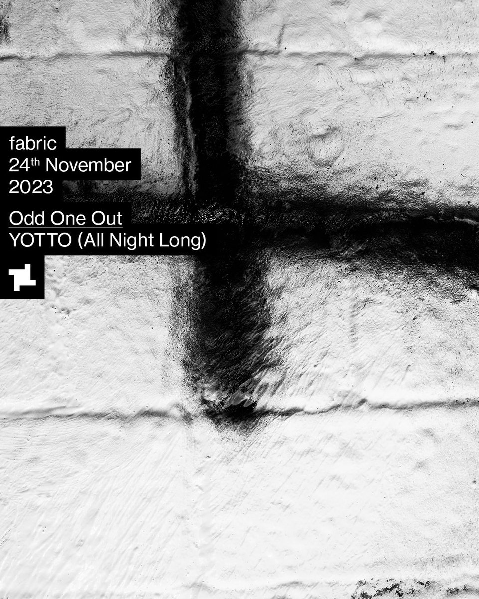 YOTTO: fabric All Night Long Making his return to London on 24 Nov. Playing all night long and joined by some of the OOO family for good measure. Tickets are live now ra.co/events/1747759