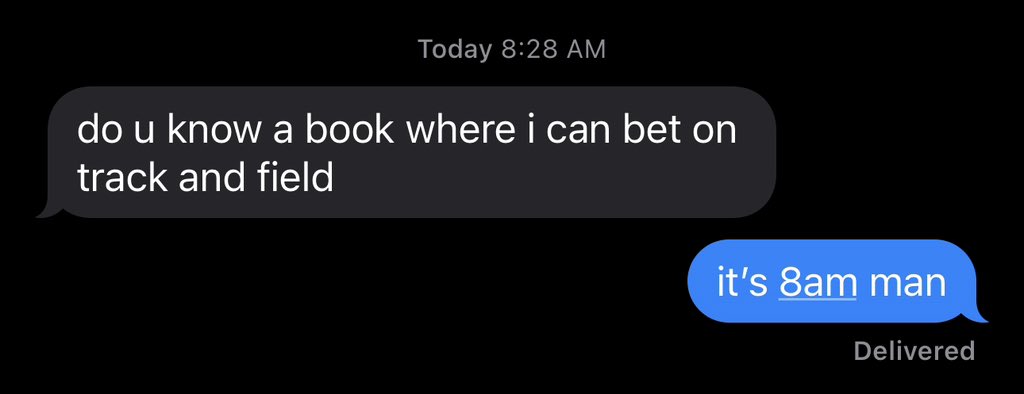 BookitWithTrent's tweet photo. getting this text at 8am is wild💀 https://t.co/uxqyqqsPR2
