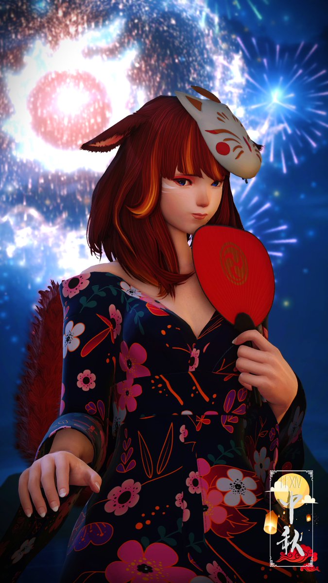 SelphyFFXIV's tweet photo. Let's make some final summer memories together~
#GPOSER #FFXIVScreenshots #ffxivsnaps #miqote #redlogo https://t.co/lvXHKKsKco