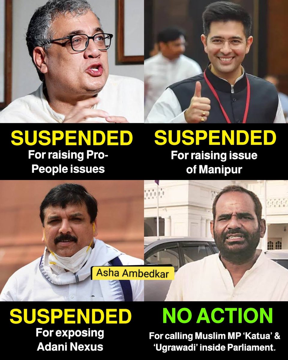 पूरी दुनिया के सामने भारत को शर्मसार करने व देश के 20 करोड़ लोगों को आतंकवादी व शर्मनाक अपशब्द कहकर अपमानित करने वाले भाजपा के सांसद रमेश बिधूडी की संसद सदस्यता को तुरन्त ख़त्म कर, नफरती भाषा का इस्तेमाल कर सामाजिक सौहार्द बिगाड़ने पर तुरन्त जेल भेजा जाए !
#ArrestRameshBidhuri