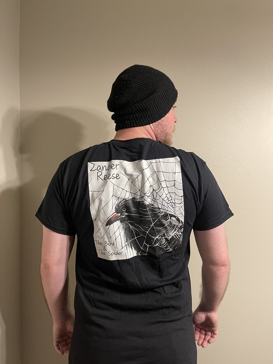 Zander_Reese's tweet photo. “The Bird &amp; The Spider” is now available on all streaming platforms! New merch is also available on the Zander Reese Online Store. Use the code “bird&amp;spider” on checkout, you can get 10% off The Bird &amp; The Spider products. Act quickly because the sale is only available today! https://t.co/6dfJ3XRc7k