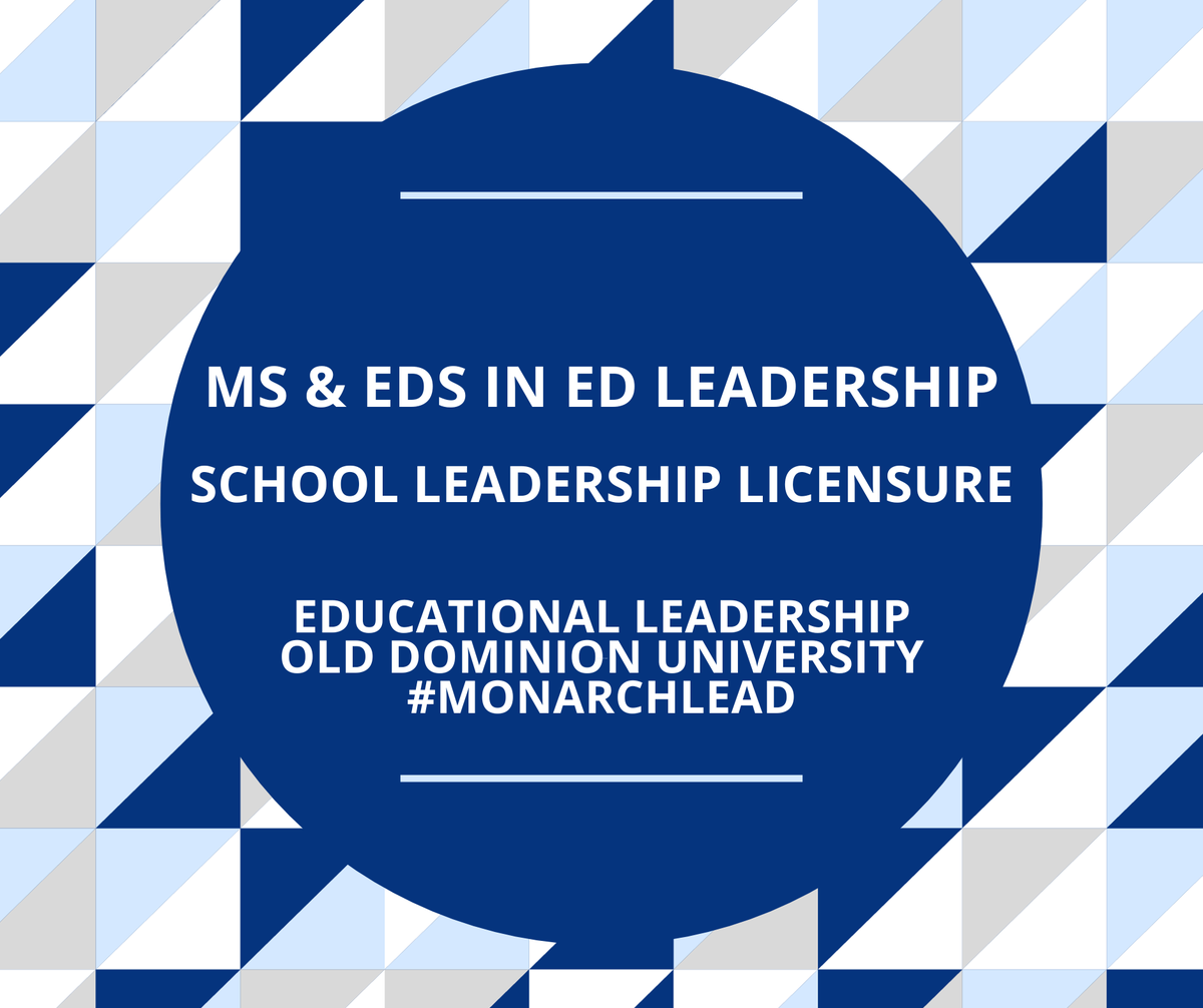 oduedlead's tweet photo. Ready to start your educational leadership journey? Join the @ODU Monarch Lead program!
VA public PK-12 educators receive a 25% discount off of per credit tuition. Apply here https://t.co/7UNDCD0VB9 & learn more about our programs.: https://t.co/c8GaCLNfO1 #MonarchLead @epsODU https://t.co/XisAFr6KSy