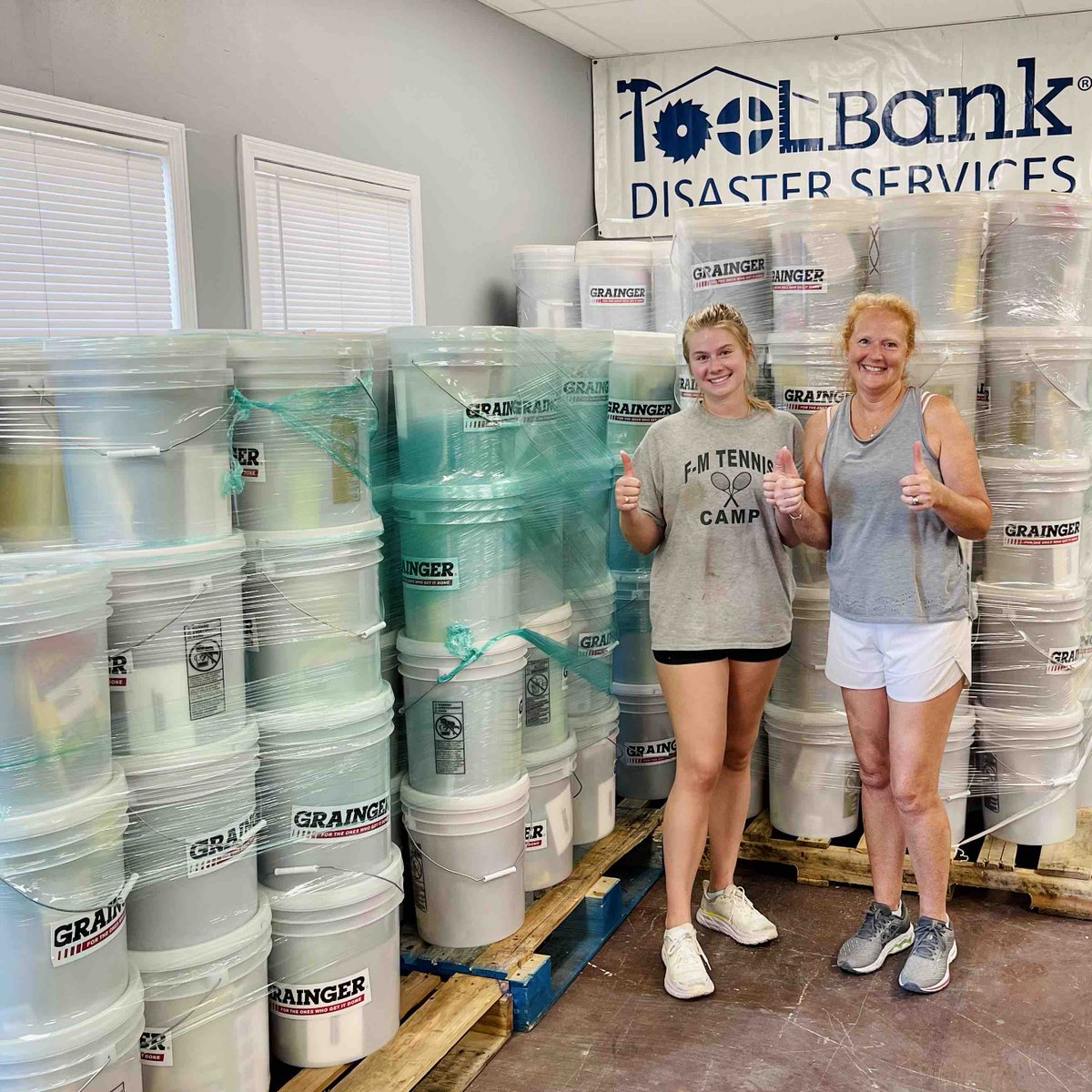 Our TDS team in Panama City is sending out a huge thank you to long-time volunteers Julie &amp; Madii! These wonderful women helped us unload our <a href="/grainger/">Grainger</a>  disaster relief kits. We look forward to getting them into the hands of those who need it most after a disaster strikes!