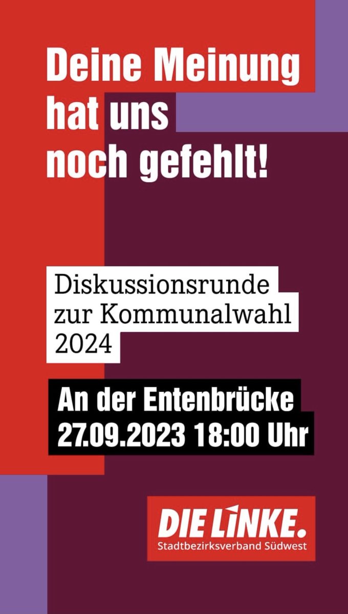 DIE LINKE. Leipzig-Südwest tweet media