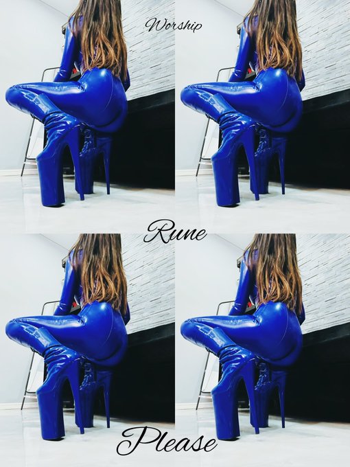 This one is for a special slave , my Rune, the goodest of boys. Always there to make me feel good&hellip; Your<a href="/tag/latex"class="tags"><span>#latex</span></a><a href="/tag/worship"class="tags"><span>#worship</span></a>