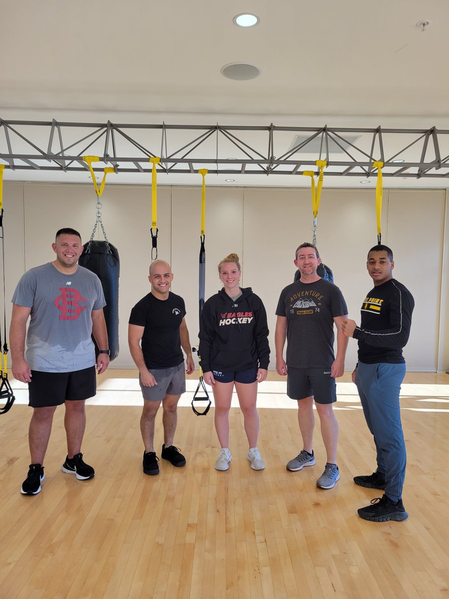 BC_Vets's tweet photo. Started by Professor Ann Burgess in CSON, the Collegiate Warrior Athlete Initiative (CWAI) aims to improve the fitness of post 9/11 veterans through working out with current or former student athletes at Boston College. #bcrecreation #bostoncollegecson #veteranhealth https://t.co/OR0L3mPsYM