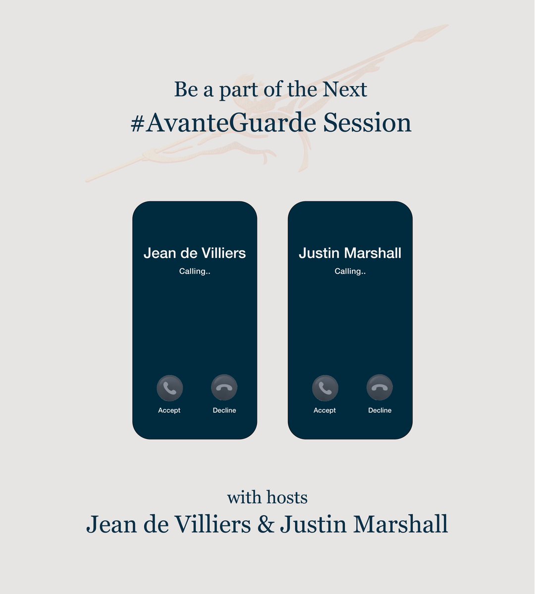 Don’t miss the next #AvanteGuarde meet: Sep 26th at 5pm (CAT)! Hosted by 2 of our legends, we’ll be discussing the SA vs IRE aftermath, the knockouts & revealing some special member prizes. Last chance to buy an Avante brandy today bit.ly/AvanteBrandy to book your spot