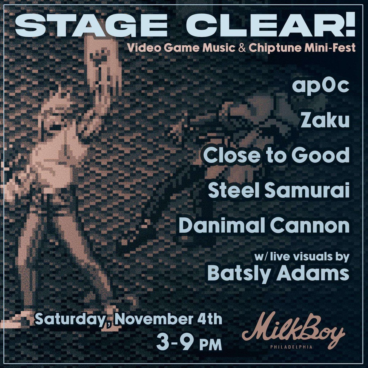 SteelSamuraivgm's tweet image. Philly! We're coming over for some good times in November!
#music #livemusic #rock #rocknroll #vgm
