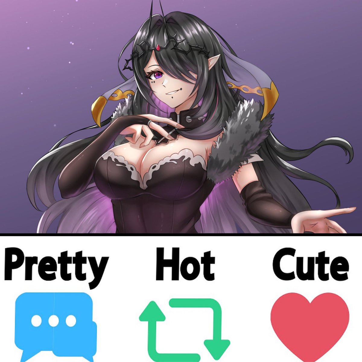 ElaraVtuber's tweet image. Which one am I? 🥰 #vtuber