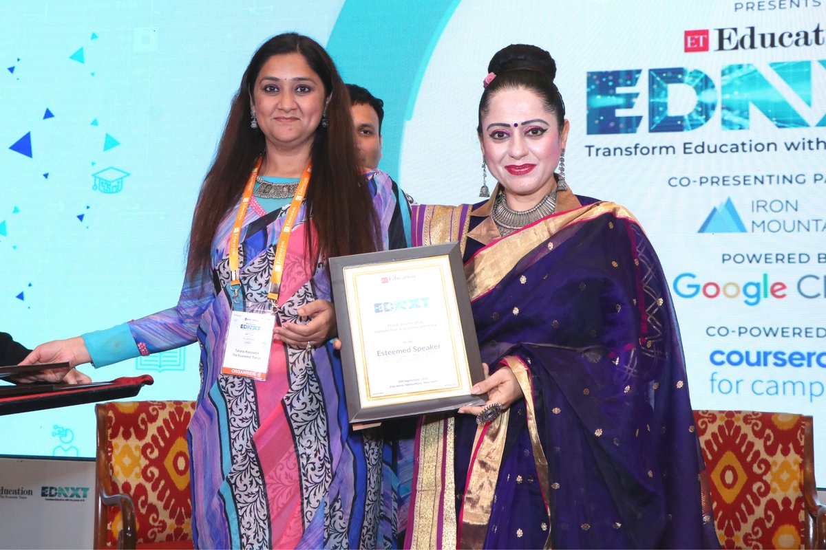 chitkara_school's tweet photo. Dr. Niyati Chitkara, the esteemed Director of Chitkara International School, Chandigarh and Panchkula, graces the prestigious EDNXT Education event as its distinguished Keynote Speaker
-
#CIS #directorsession #Gennexteducation #educationsession #AI #artificialintelligence https://t.co/nUutvoLByb
