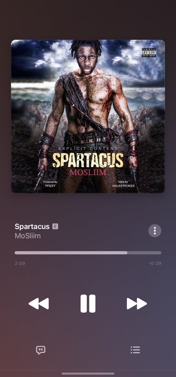 theboygeeben's tweet photo. This is it 🔥🔥🔥🔥🔥
Spartacus OUT NOW

@mo_sliim

#Afroknacks #afromusic #afrosong #Trending #songwriter #NewRelease https://t.co/IaAOocRUtJ