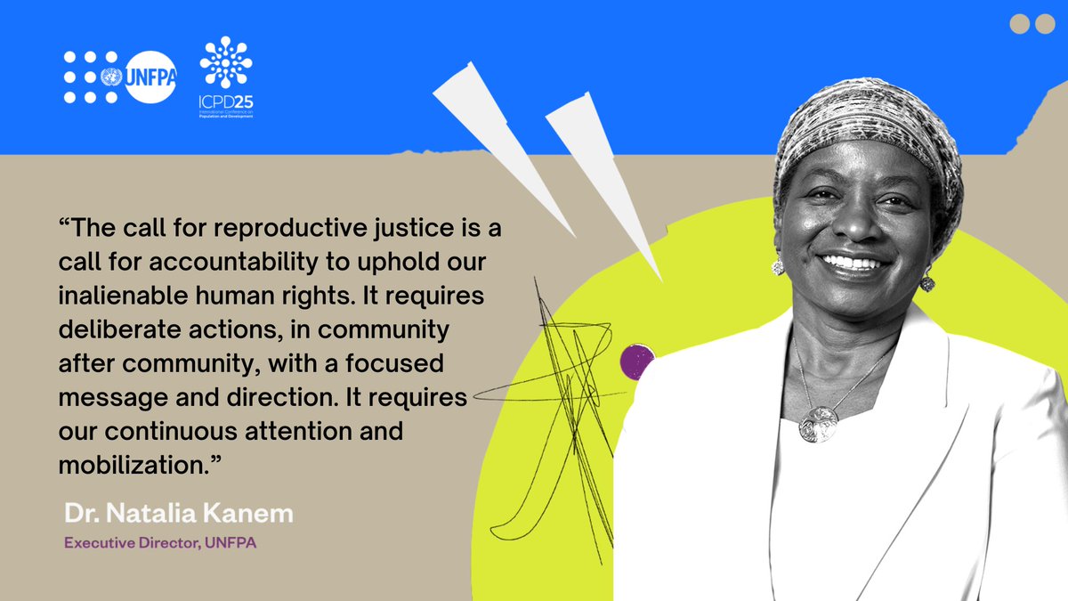 Agreed, <a href="/Atayeshe/">UNFPA Executive Director</a>!

Follow along on the livestream:
bit.ly/3LvKwRY

#SexualAndReproductiveJustice #AllRightsAllPeople #UNGA
