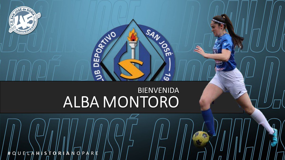 FEMENINO | FICHAJES 

💣 Alba Montoro nueva jugadora del <a href="/cdsanjosesoria/">C.D. San José</a> femenino

Calidad, experiencia y contundencia de la defensora granadina que ficha por club colegial procedente del <a href="/Monachil2013/">Monachil 2013 CFF</a> 

#SomosSanJosé | #FamiliaVerde