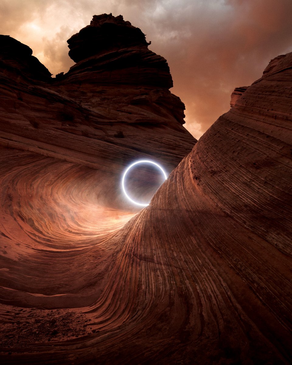 Good morning☕️ So proud to be one of the first photographers to reveal new work captured on the @apple iPhone15 Pro Max. 

“The Inner Landscape” is a series of six unearthly places that feel more intimate than epic, more ambiguous than explicit, making up a body of work that