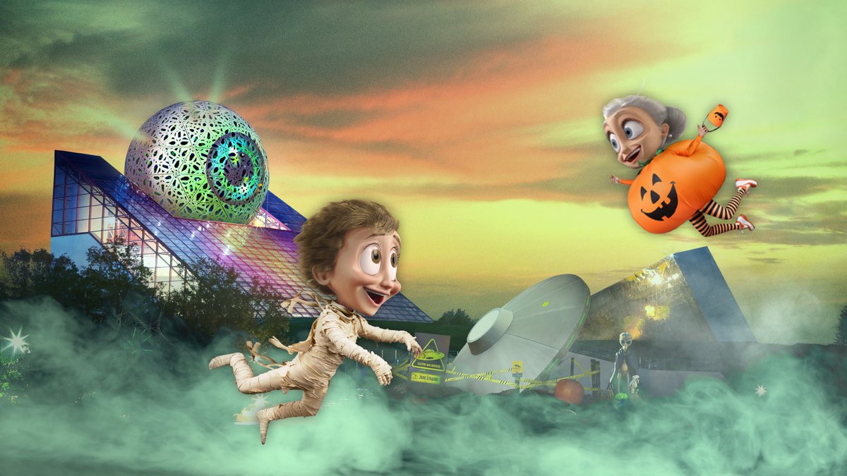 Pendant les vacances de la Toussaint, profitez de l'atmosphère d’Halloween avec des surprises et des animations effroyablement drôles pour rire en famille 🎃
👉 Réservez votre visite dès maintenant pour Futuroween sur futuroscope.com 👻
