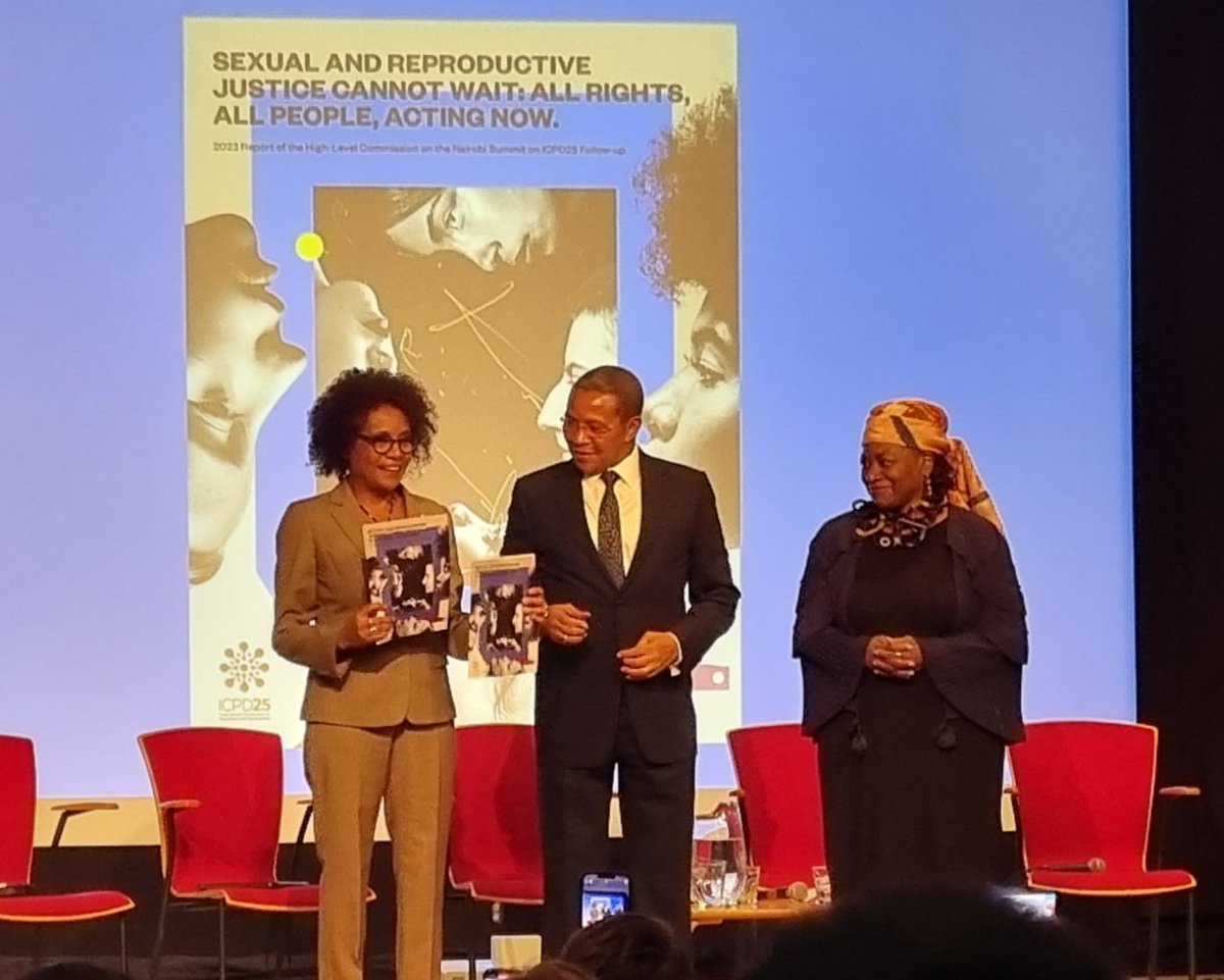 ShamalaChandra6's tweet photo. Sexual and reproductive justice cannot wait: All rights, all people acting now! @ the launch of the  High-level Commission on the Nairobi Summit on ICPD25 (HLC) https://t.co/kIiz5pl4Kj