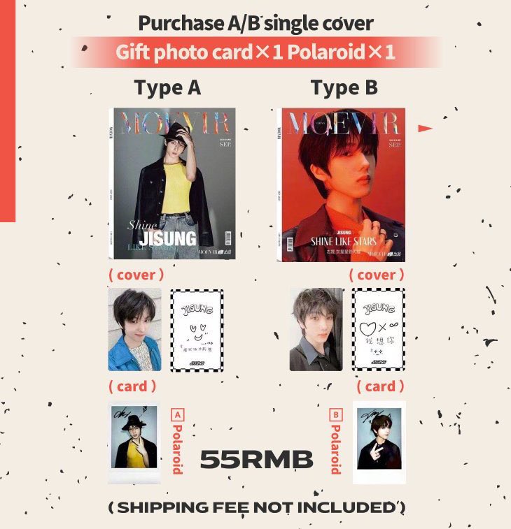 jwiscart's tweet photo. #gojwi | WTS LFB PH GO WW

🐹 NCT DREAM JISUNG MOEVIR CHINA MAGAZINE! 

accepting early reservations for this so that i can secure them and be counted on the first hour of release! will also open another batch once the full details are out 🤍

info: cover a/b
40p jisung content

price: ₱550 ea + isf / ₱1,100 set + isf

buy 1 magazine = get 1 pc + 1 pola 
buy a set = 2 pcs + 2 polas + 1 holo pc

doo: sept 23 @ 11:59pm
dop: 1 week after securing
eta: ✈️ feta / 🚢 neta
arrival: tba

please dm me here or @feb5gos to order! 🤍