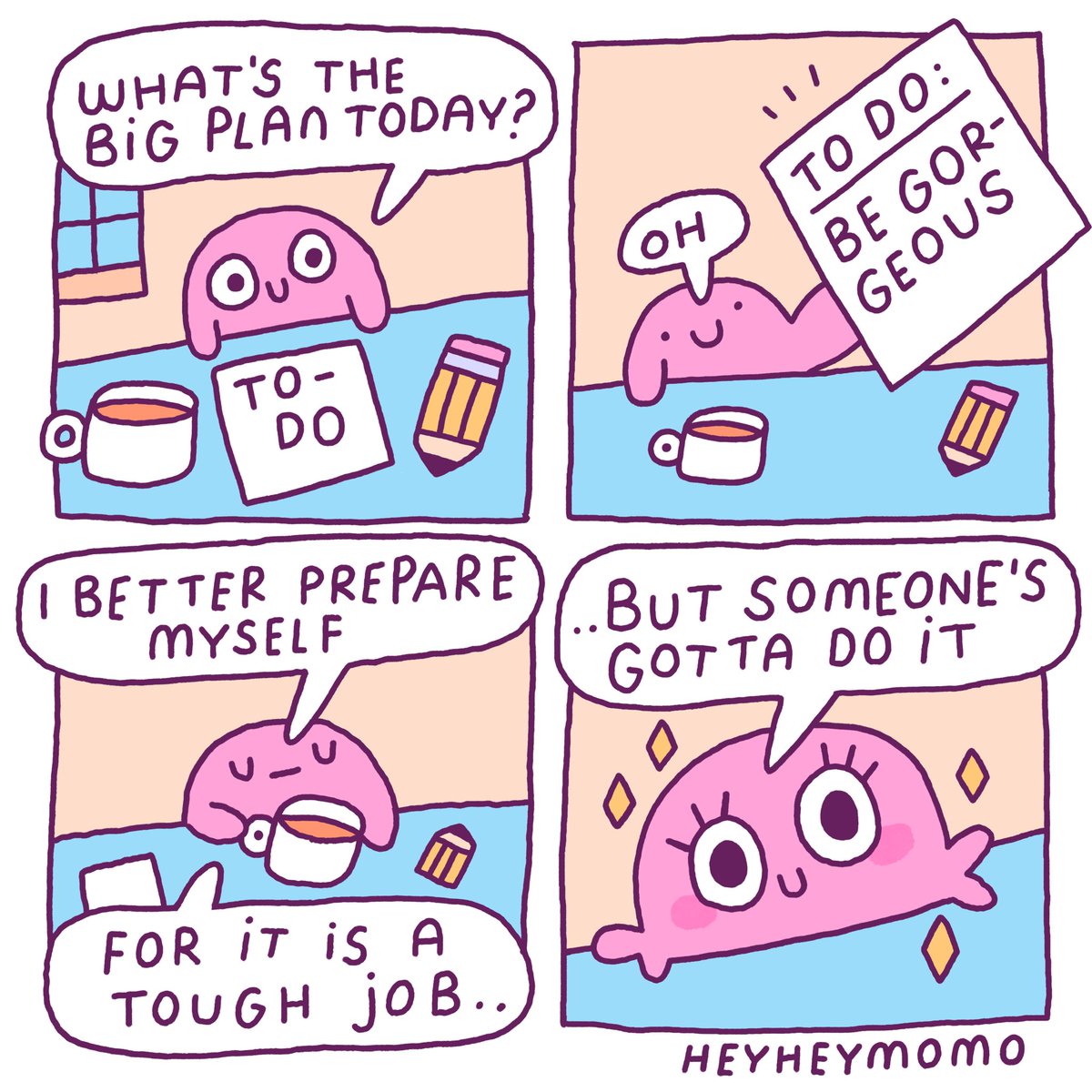 Just another day at the office 
