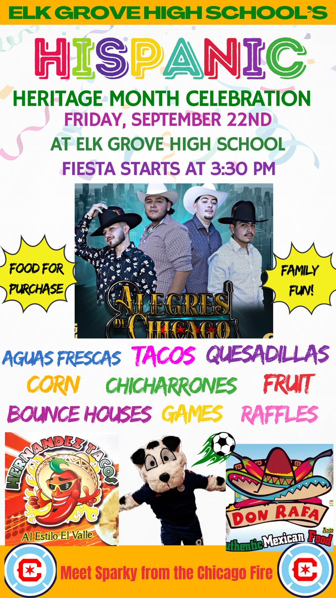 Please Join EGHS tonight, and celebrate Hispanic Heritage Month! 🥳 <a href="/ElkGrove_HS/">Elk Grove High Sch.</a>