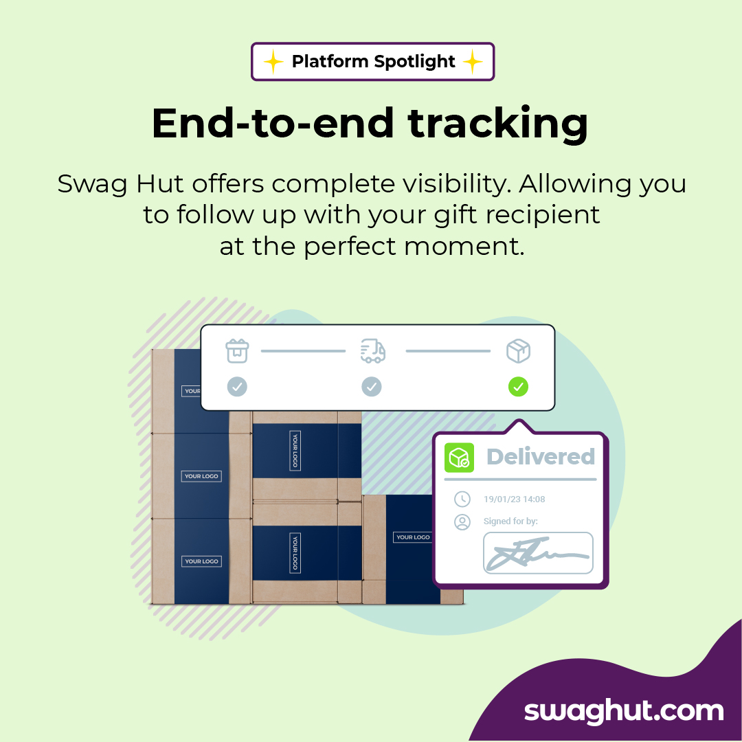 Our swag management platform allows you to stay on top of your shipments all in one place. You can also keep track of all your deliveries with ease and never miss a beat! 📍🌍

#swagmanagement #swagpack #brandedmerch