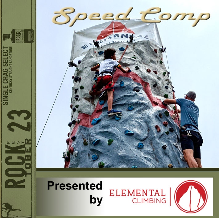 Returning this year, the Saturday night dyno comp!
*qualifiers on Friday

Brought to you by Joshua Tree Skin Care, Climb Cincy, and Trango Holds.

Also making a return is the speed comp, brought to you by Elemental climbing.

Both are going to have a bunch of sweet swag!