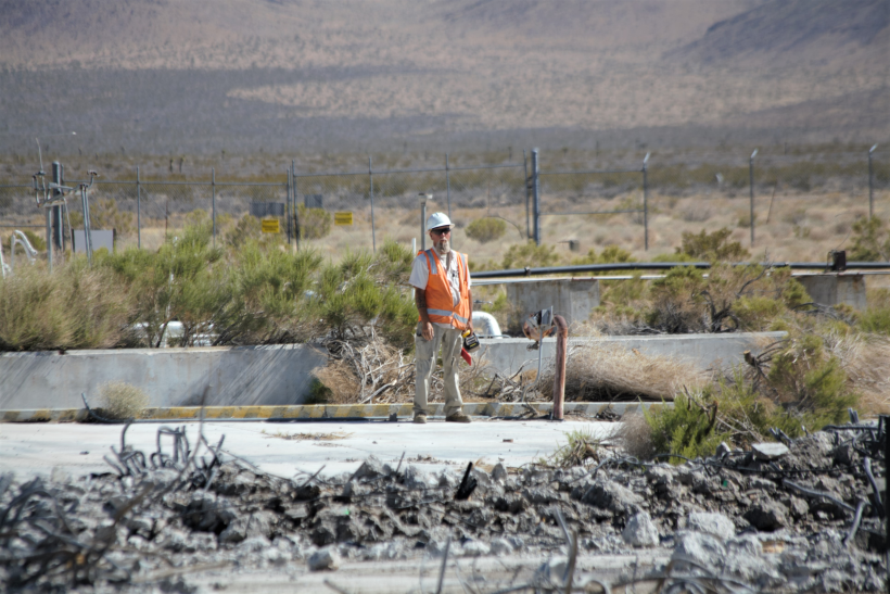 EMcleanup's tweet photo. EM thanks radiological control technicians for the hard work they do to ensure EM employees and their contractors have zero contact with radioactive material. Read how they play a key role in the safe and secure work at the @NNSANevada legacy site. https://t.co/RmESxBHDnd https://t.co/rMhTYT53zM