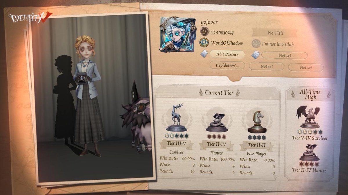 kcrelov's tweet photo. I'm playing Identity V. Fancy a game? https://t.co/5FSGMwRfiI