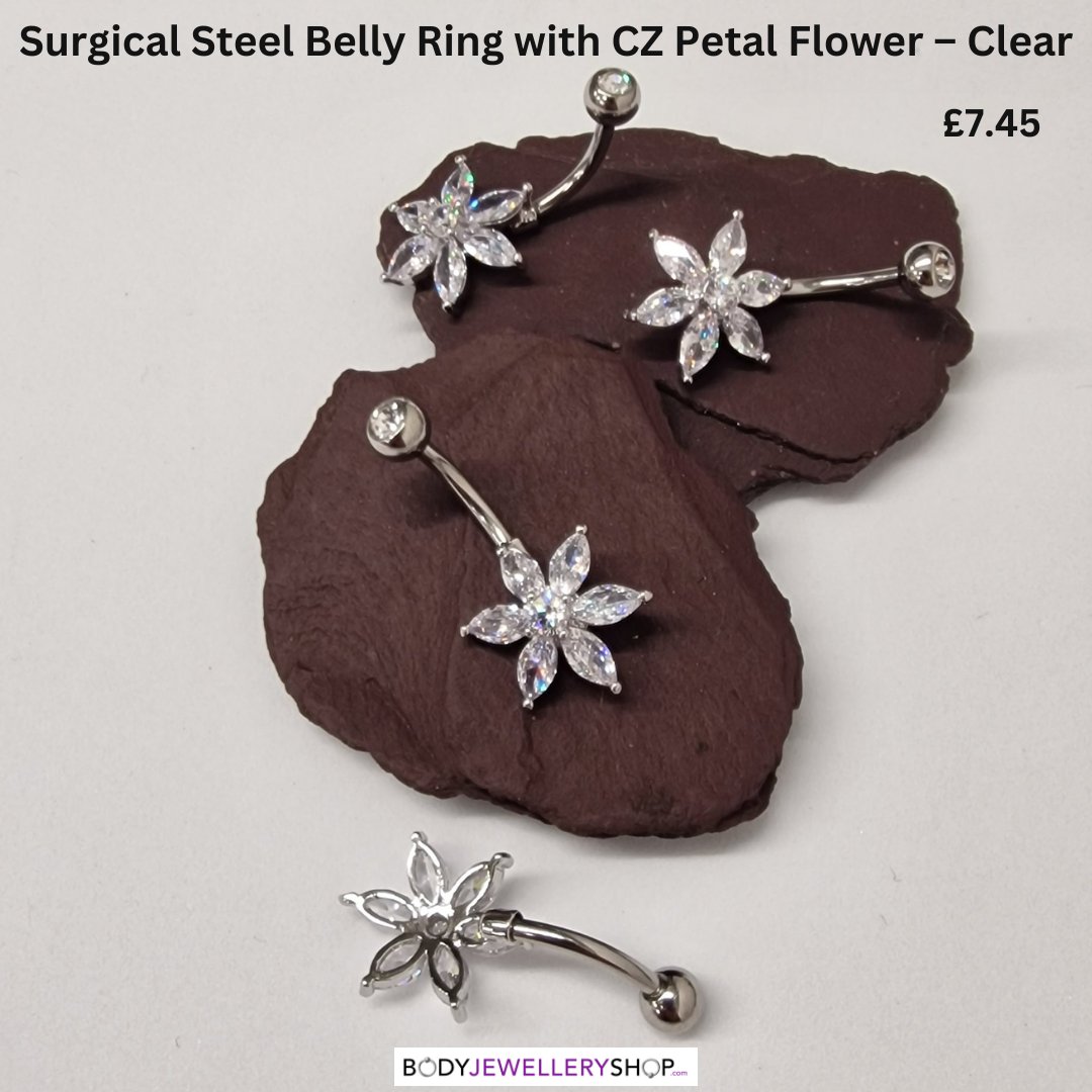 BJS_UK's tweet photo. 💕Enjoy sparkling glamour every day with our Jewelled Navel Bananabells.  💕

https://t.co/oymkF9nXvW

#bjspiercing#tragusstuds#earjewellery#jewelledtragus https://t.co/qkG809PIc3