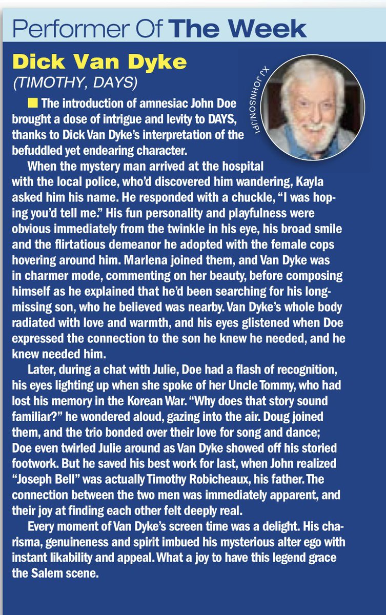 adt219's tweet photo. Congratulations to @iammrvandy on Performer of the Week!!! #Days #DaysofourLives #DVDyke #DVDad https://t.co/nTLqZfUHN3
