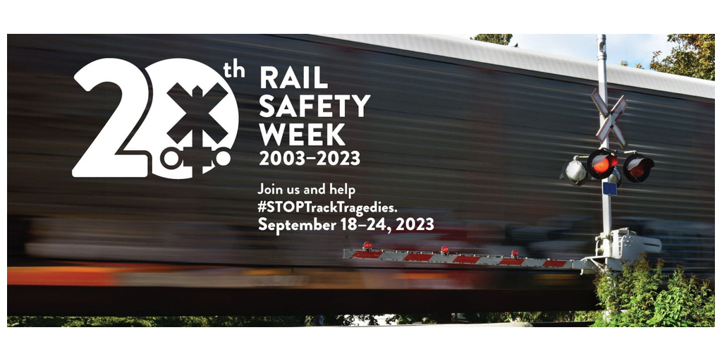Did you know that in 2022, there were 66 avoidable deaths and 43 avoidable serious injuries, resulting from more than 230 railway crossing and trespassing incidents across Canada?

Rail Safety Week is a good reminder to stop track tragedies!
#STOPtracktragedies