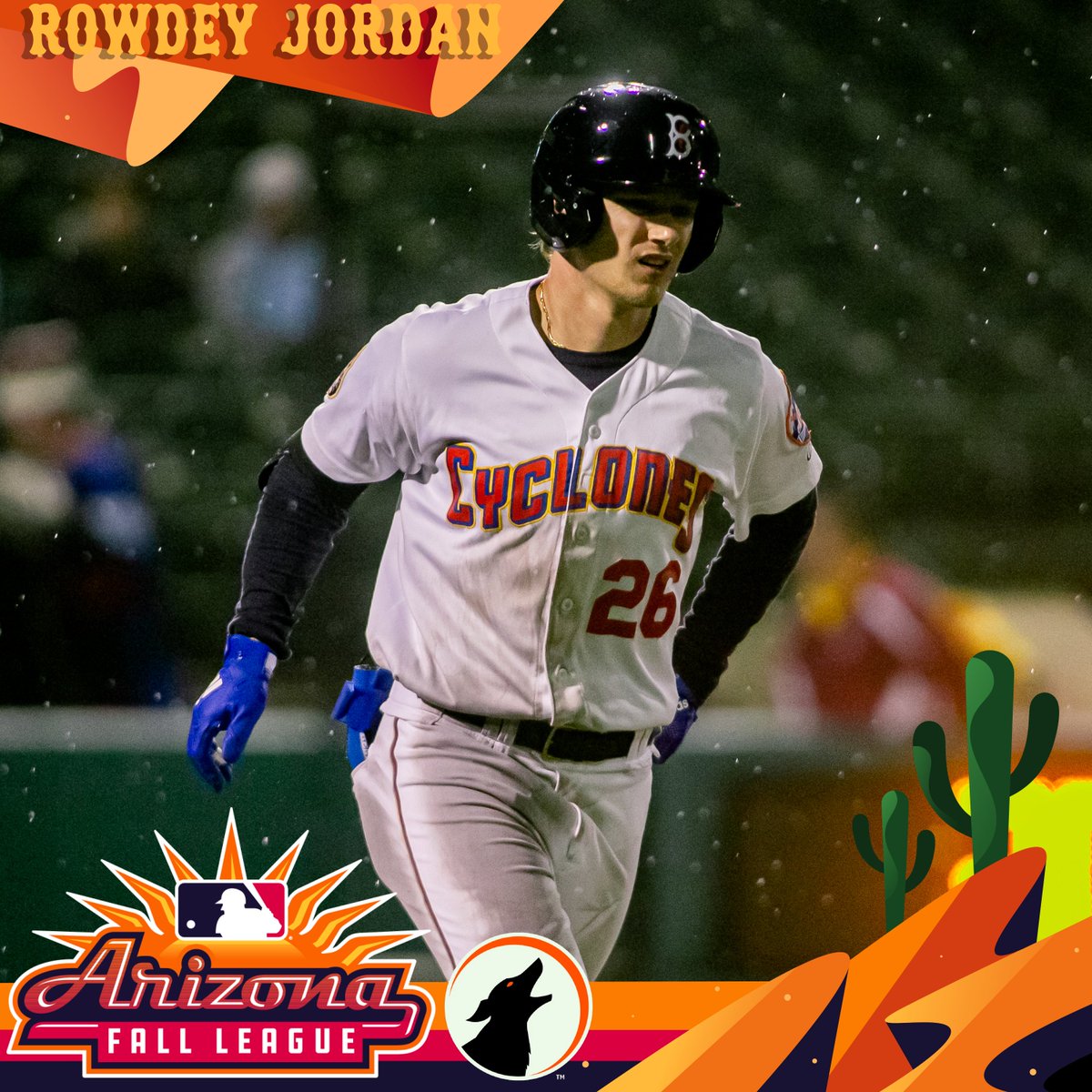 In addition, former Cyclones RHP Nolan Clenney, 1B JT Schwartz, RHP Trey McLoughlin and INF Rowdey Jordan will participate in the AFL as well.