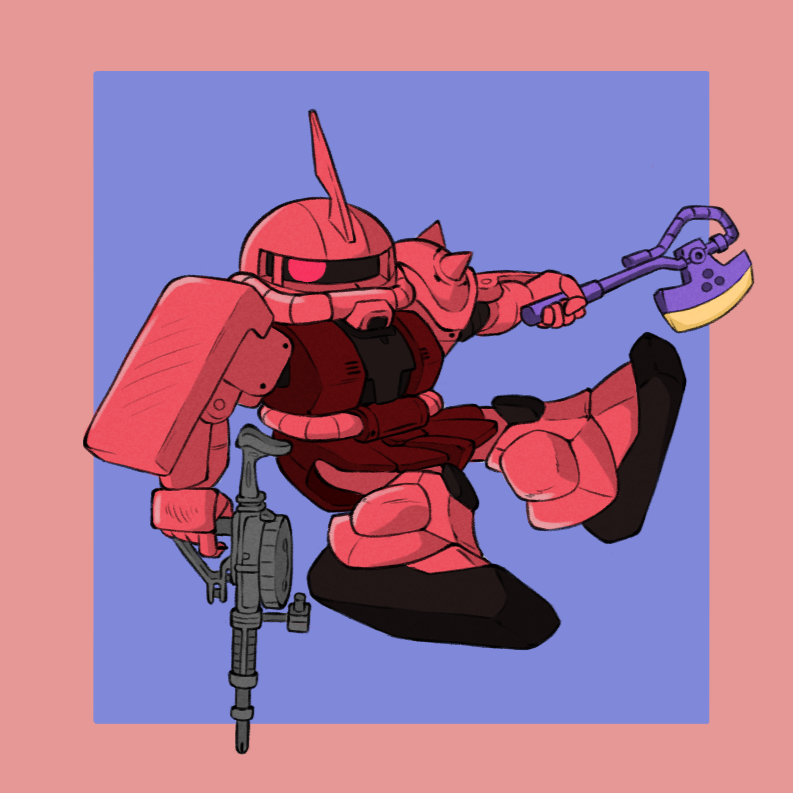 LeannyChomp's tweet image. little zaku