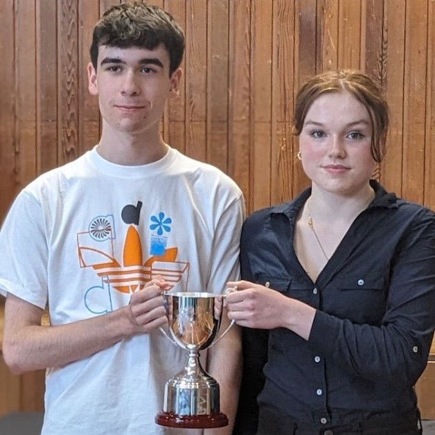 We recently hosted our new comp, the Ayrshire Debating Cup🏆

Well done to Mia and Katie for winning the Silver Final, and top novice speakers Milla and Lingling who also made the break🔥

Congratulations @StColSchool, the inaugural winners! 

Full story: wellingtonschool.org/news/wellingto…