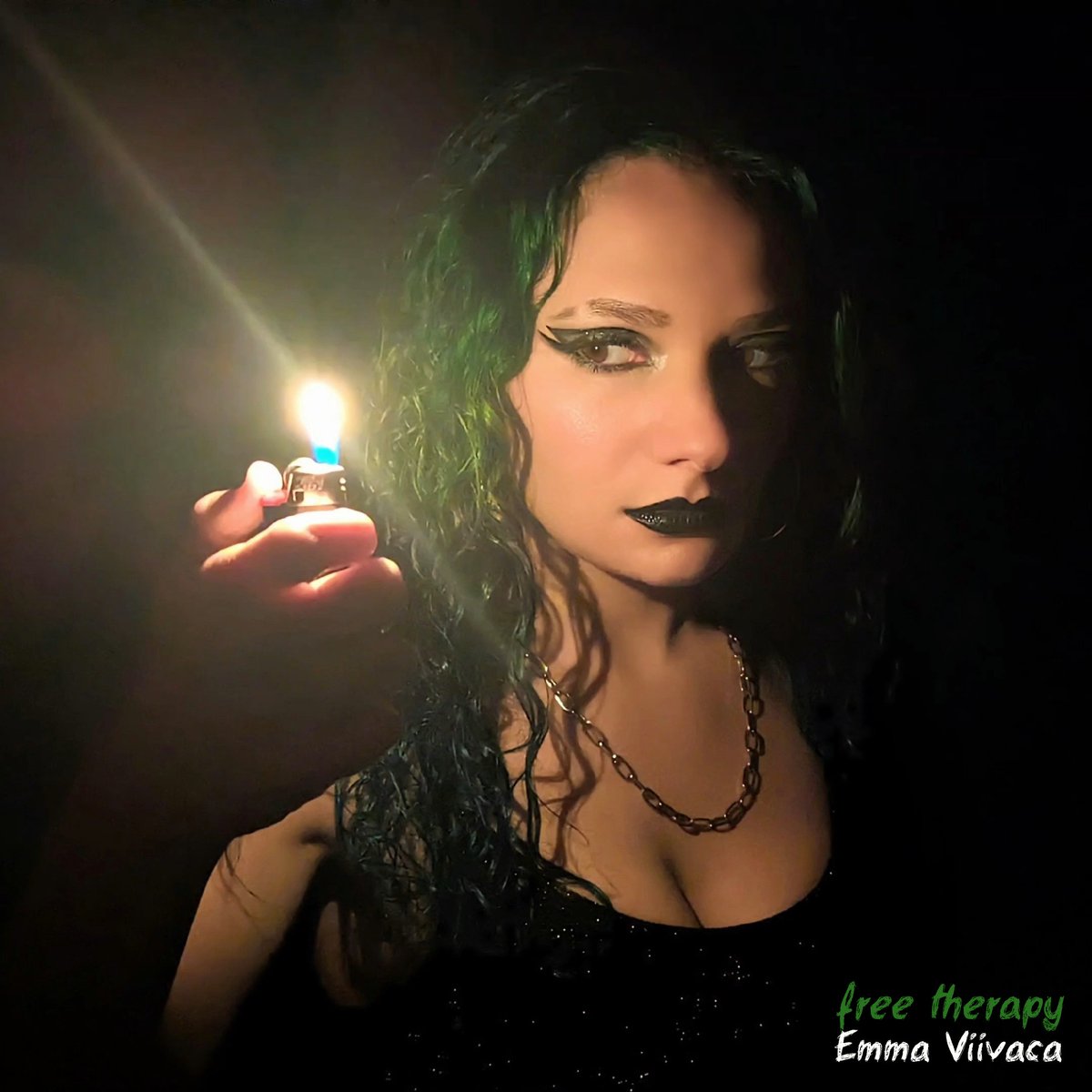 for all the people pleasers who have finally had enough - "free therapy" by Emma Viivaca is FOR YOU and it's out everywhere now!! 🖤  #newmusic #newmusicfriday #indiemusic #indieartist #peoplepleaser #freetherapy #newsong #originalsong