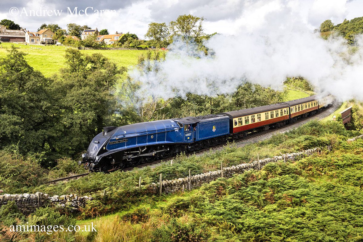 Andrew McCaren ๐ท (@andrewmccaren1) on Twitter photo A4 Pacific 4498 Sir Nigel Gresley steaming through Goathland today on the <a href="/nymr/">North Yorkshire Moors Railway</a> as part of the 50th anniversary steam gala A4 Pacific 4498 Sir Nigel Gresley steaming through Goathland today on the <a href="/nymr/">North Yorkshire Moors Railway</a> as part of the 50th anniversary steam gala
