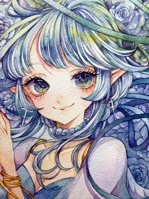 顔が2人とも好みに描けたのよー 