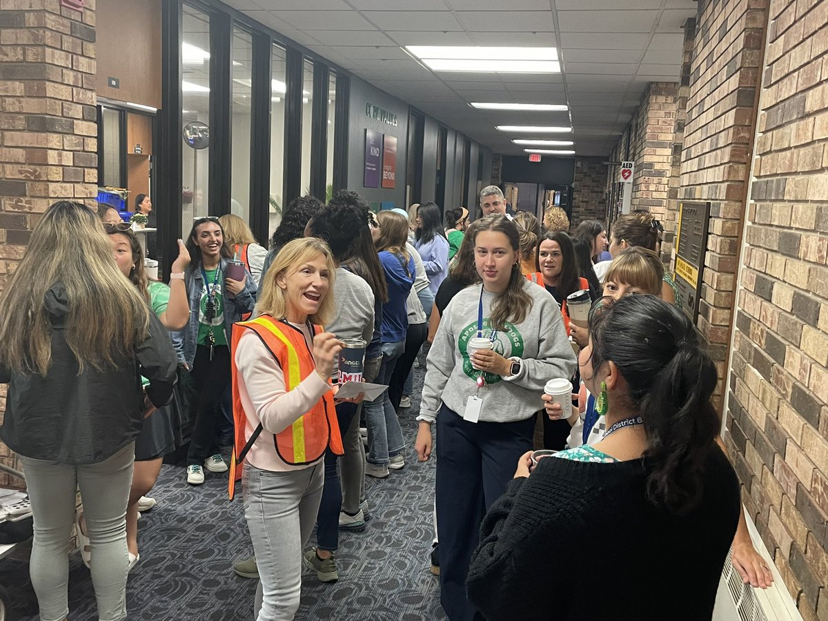 Here at Apollo, we kicked off our Friday morning together at our September Coffee & Conversations! Congratulations to our raffle winners- Mrs. Smith and Ms. Tomcyzk! Here’s to a great Friday!