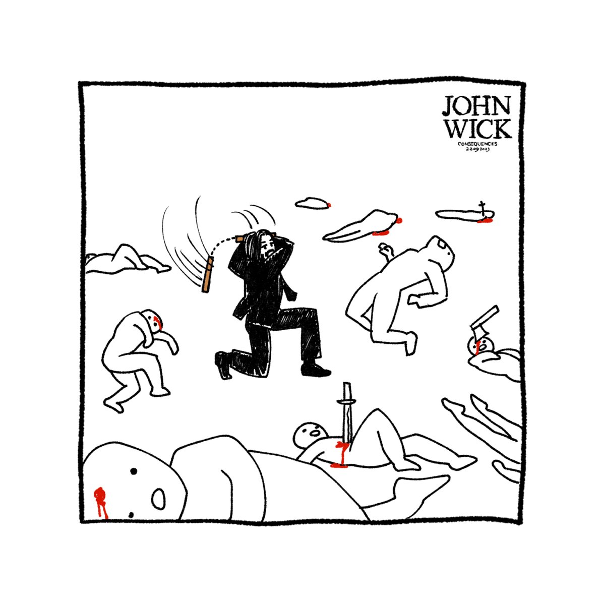 ジョン・ウィック1,2,3, 4←new! 