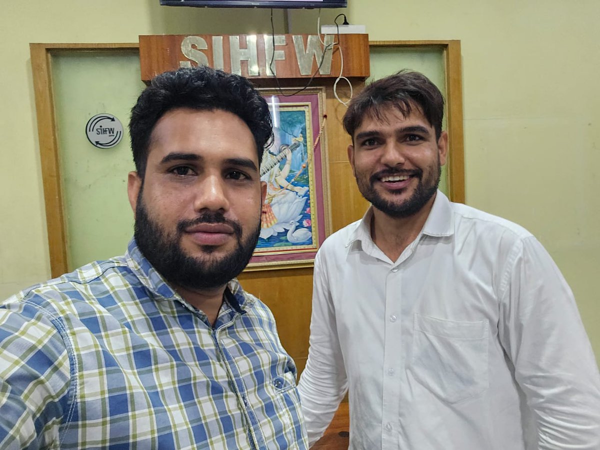 नमस्कार साथियों ECG व डेंटल टेक्नीशियन वैकेंसी की प्रोविजन लिस्ट SIHFW के द्वारा जारी कर दी गई है provisional list मैं चयनित सभी भाइयों को उज्जवल भविष्य की अग्रिम शुभकामनाएं #anuragnehra