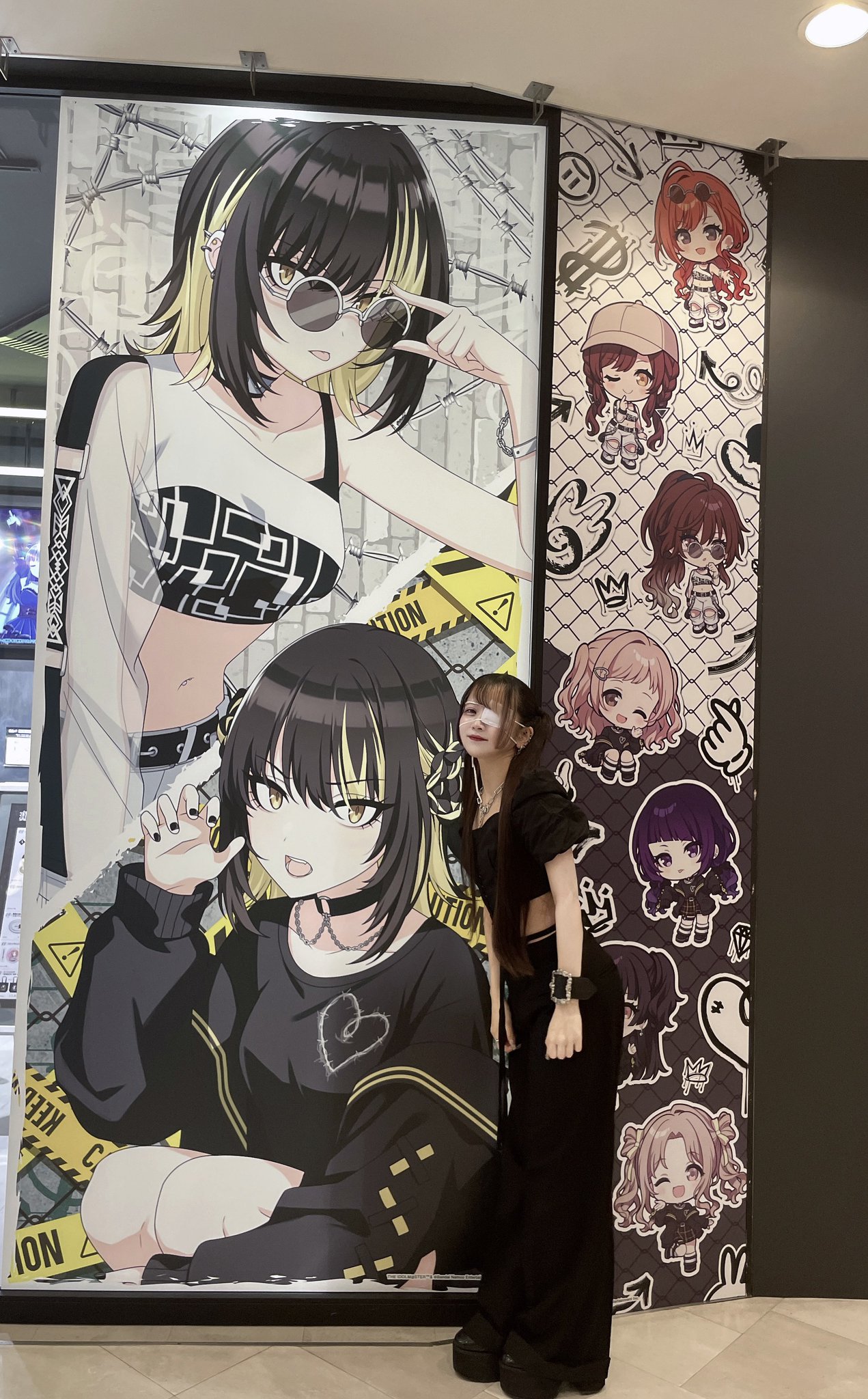 斑鳩ルカ　等身大　描き下ろしキャラクターパネル　シャニマス　109  渋谷コラボ SHIBUYA109 on X: 
