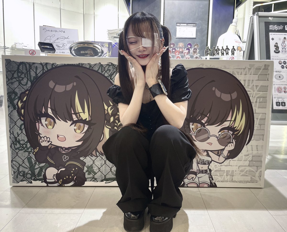 SHIBUYA109 斑鳩ルカ POP UP SHOP】 店内お邪魔させて頂きました