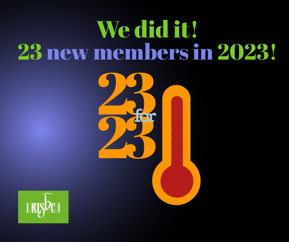 So by our calculation now, we have welcomed 24 new members to our ranks in 2023 - smashing our target of 23 for 23 - we are so pleased at the response to our call, and to be growing and thriving.
#royalleamingtonspabachchoir #23for23 #SinginSeptember