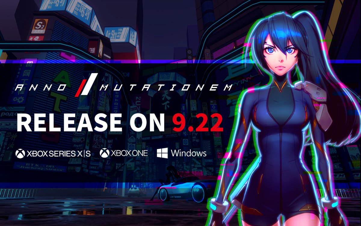 We are thrilled to share some great news:

ANNO: Mutationem is now available on Xbox! 
Xbox Store: xbox.com/en-hk/games/st…

Launch Trailer: youtube.com/watch?v=USYVTP…

#indiegame #pixelart #cyberpunk #videogames