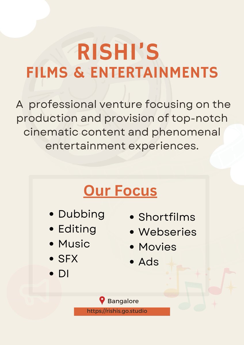 FilmbyRishis's tweet photo. #rishis #films #QualityIsOurPriority
#dubbing #dubbingartist 
#UnforgettableExperiences
#shortfilms #webseries #webseriesshoot 
#sfx #DI #EntertainmentAtItsFinest
#movies #cinema #tollywood #bollywood #mollywood #ads #advertising #music #musicproducer #shortfilmmaker https://t.co/2YC2q3JvoK