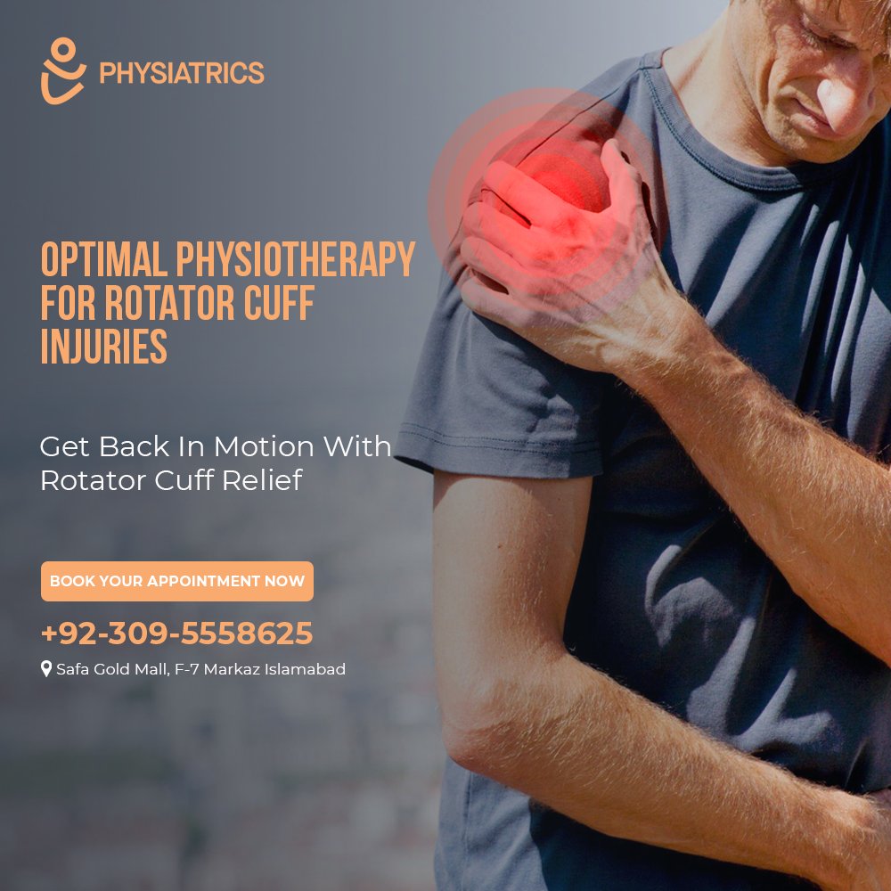 Give your shoulder the care it deserves with our specialized physiotherapy. Unlock relief and recovery.

Book Your Appointment Now:
📞+923095558625

#Physiatrics #NaturalPainRelief #PainFreeLiving #PainManagement #RotatorCuffRelief #Physiotherapy #ShoulderCare #PhysioRecovery