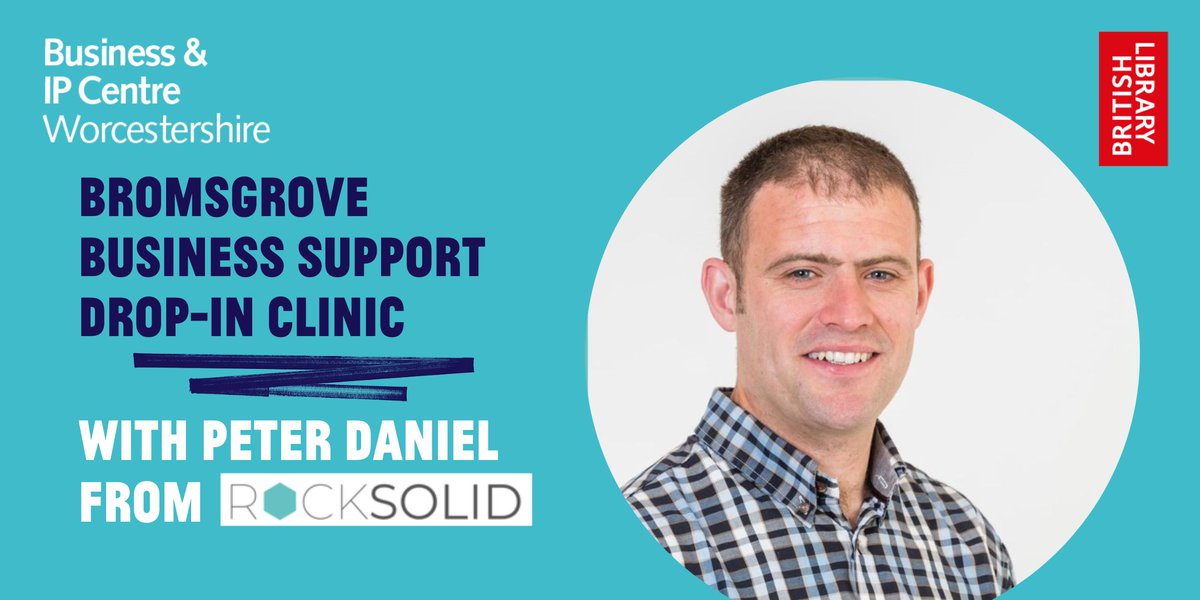 Are you thinking of starting a business or becoming self-employed?

Drop into Bromsgrove Library for some free business support with Peter Daniel from Rock Solid Consulting - Monday 25th September 10am - 12pm. 

For more information visit: eventbrite.co.uk/e/bromsgrove-b…