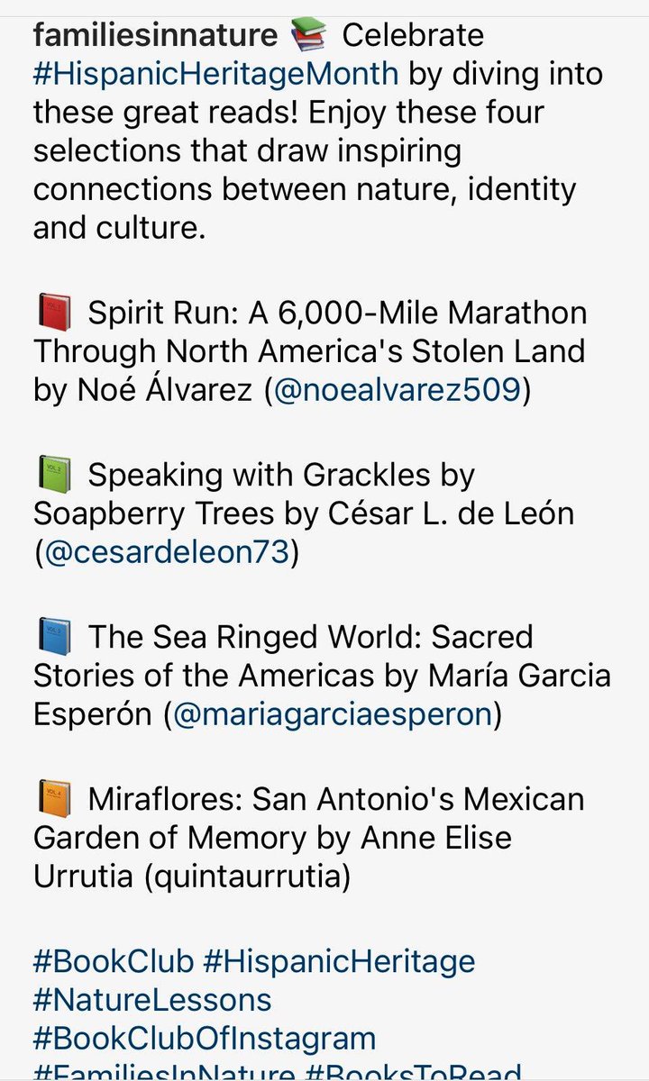 Some great book recommendations including SPEAKING WITH GRACKLES BY SOAPBERRY TREES by Rio Grande Valley author @CesarPoet and THE SEA-RINGED WORLD: SACRED STORIES OF THE AMERICAS by María Garcia Esperón and translated by RGV author @DavidOBowles
