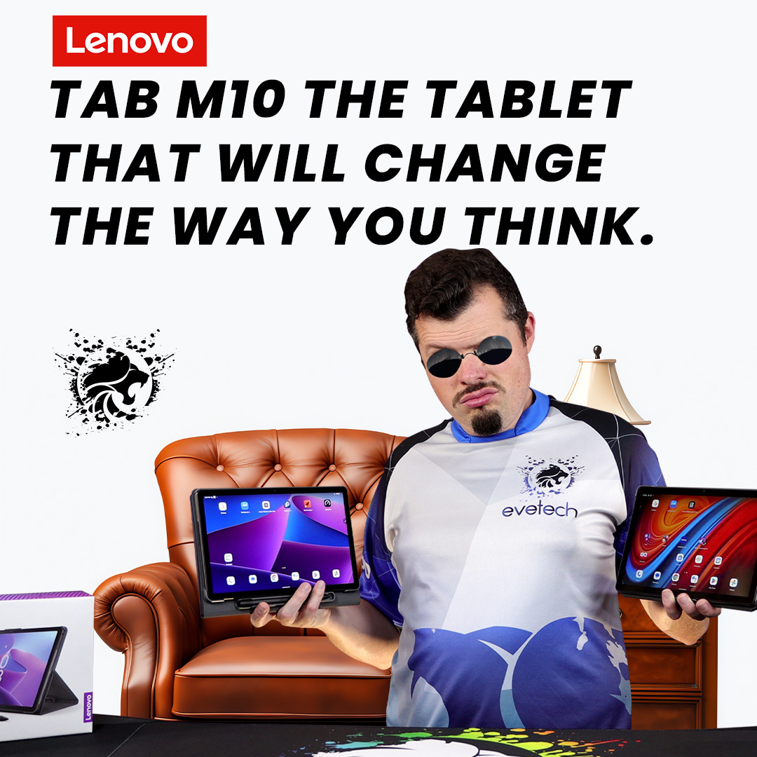 Evetech's tweet photo. The Wooks has never done a GSM product review in 5 years so we thought we would start him off with the Lenovo Tab M10 series and see what he makes of them. Join the Wooks as he ventures into new territory right here on Evetech!

https://t.co/Fe7D55BGSj

#evetech #lenovo #tab #m10 #review #stylus #tablet #digitalart #creative #productivity #design #sketch #tech #techreview