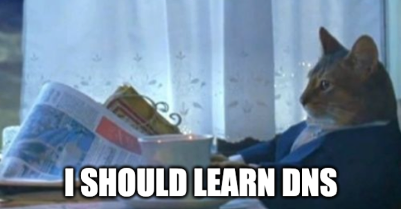 Ruurtjan's tweet photo. They say you should learn the fundamentals, and the rest will fall into place.

DNS is right at the foundation of the internet.